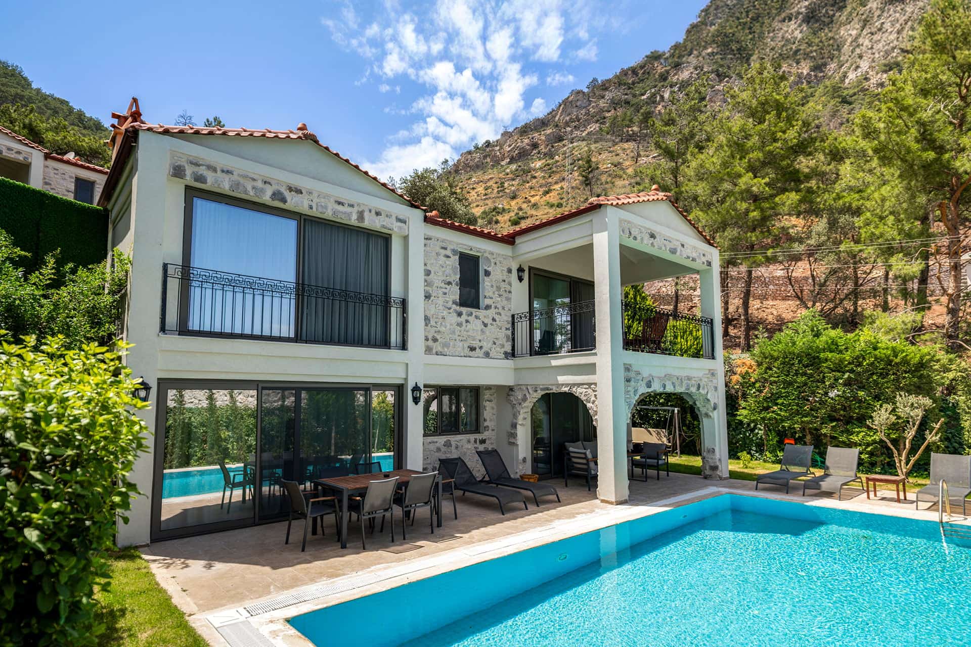 Dreizimmerwohnung mit Whirlpool