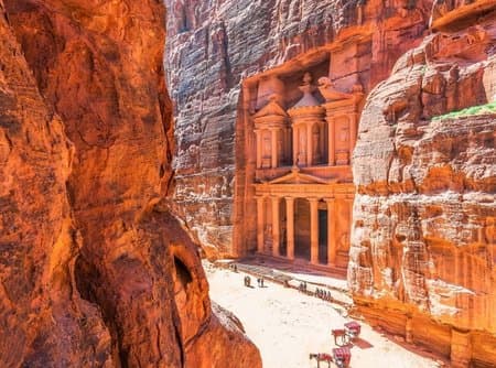 Visite de la Jordanie