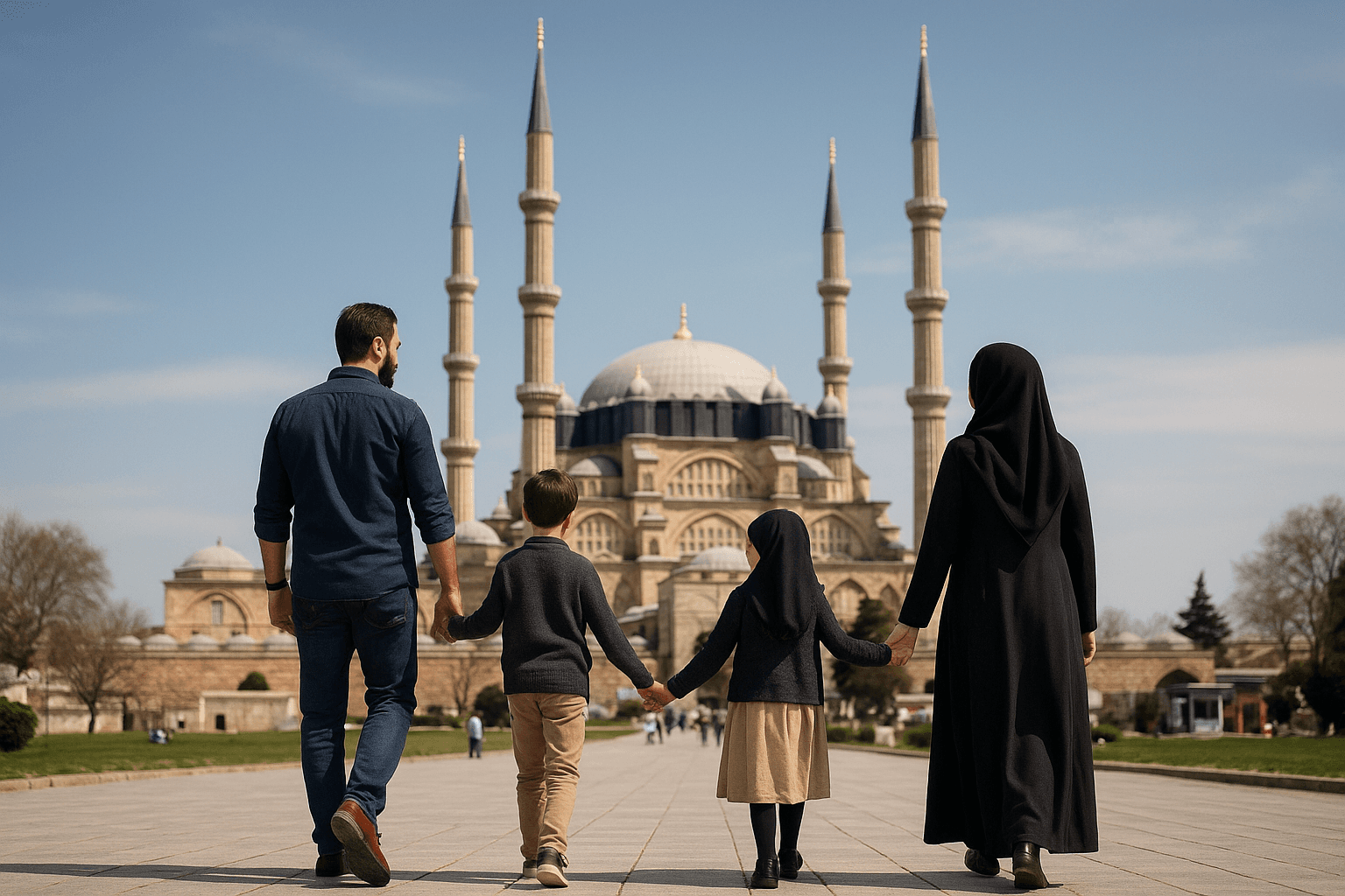 tesettürlü-kadinlar-ve-cocuklar-ebru-atolyesinde