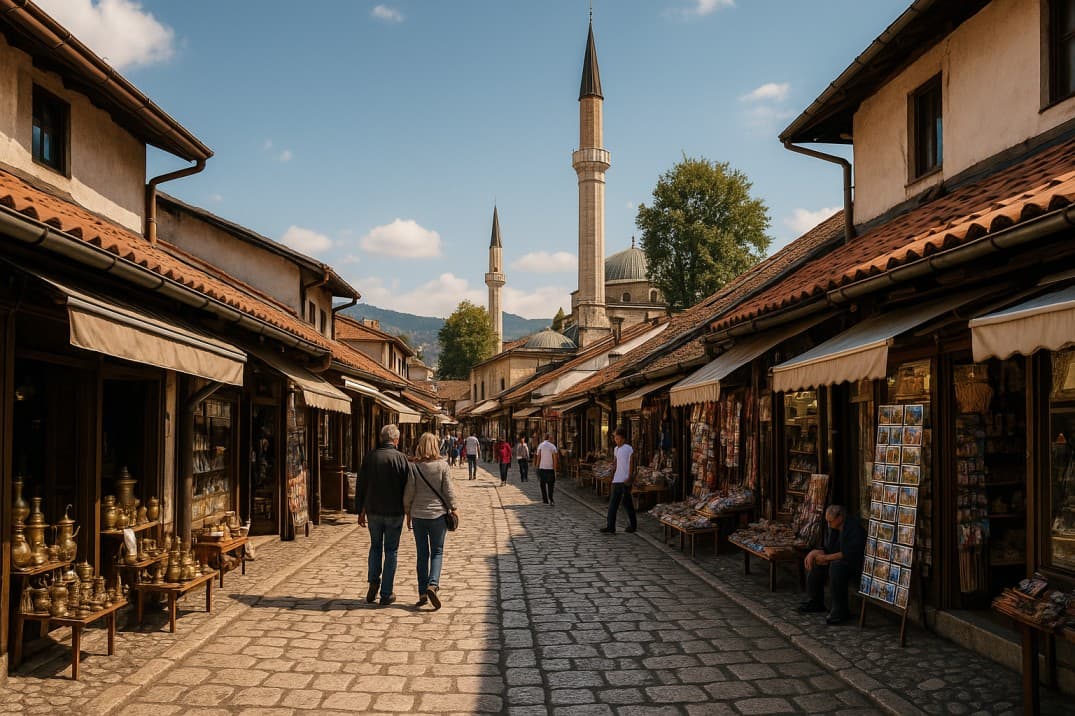 saraybosna-basçarşıda-alışveriş