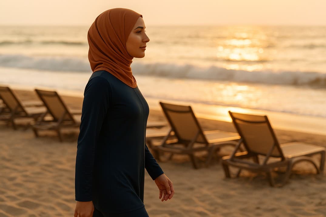 conservative-family-having-breakfast-by-the-poolside