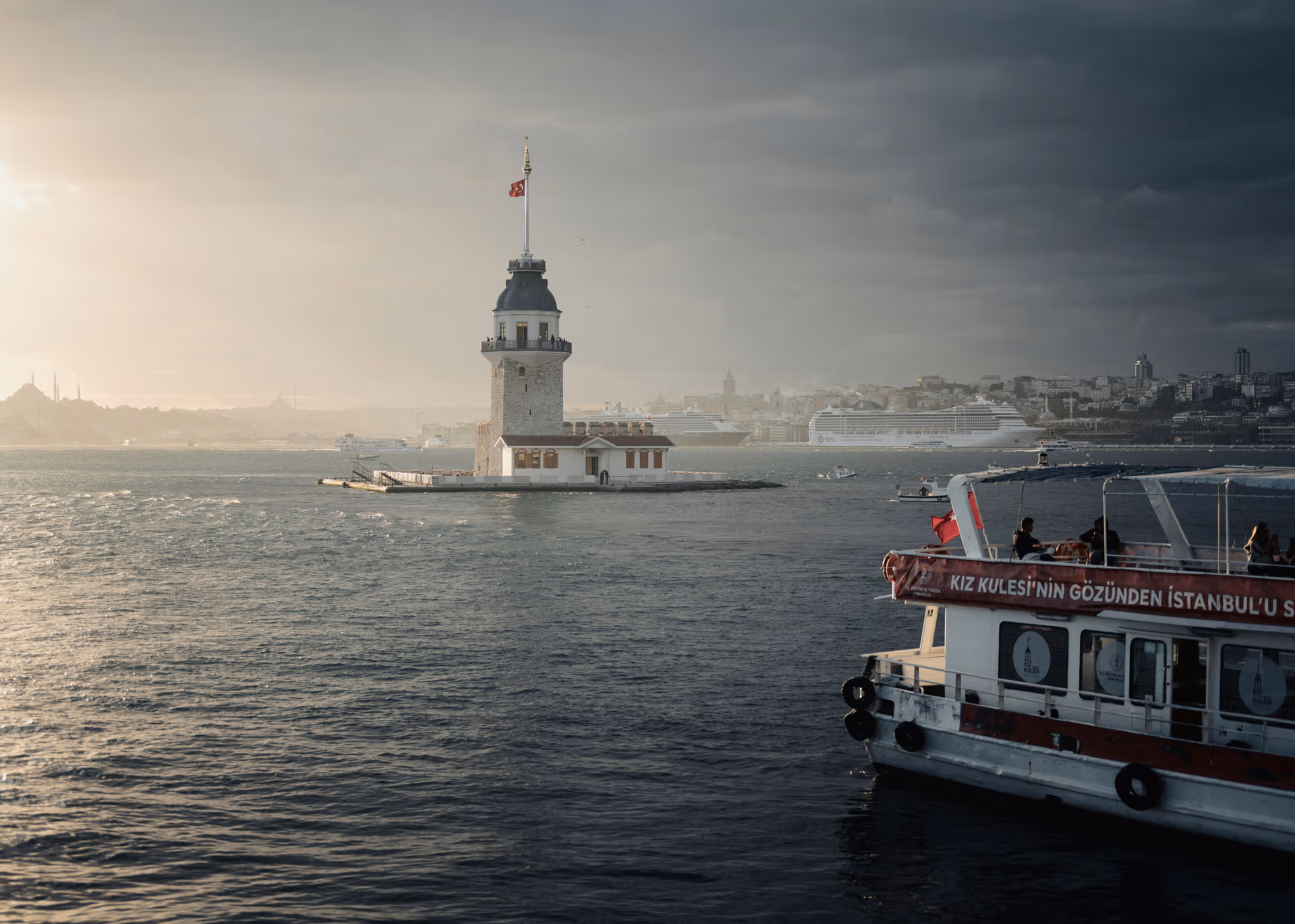 Istanbul Bosphorus'nda Birthday Boat Organization