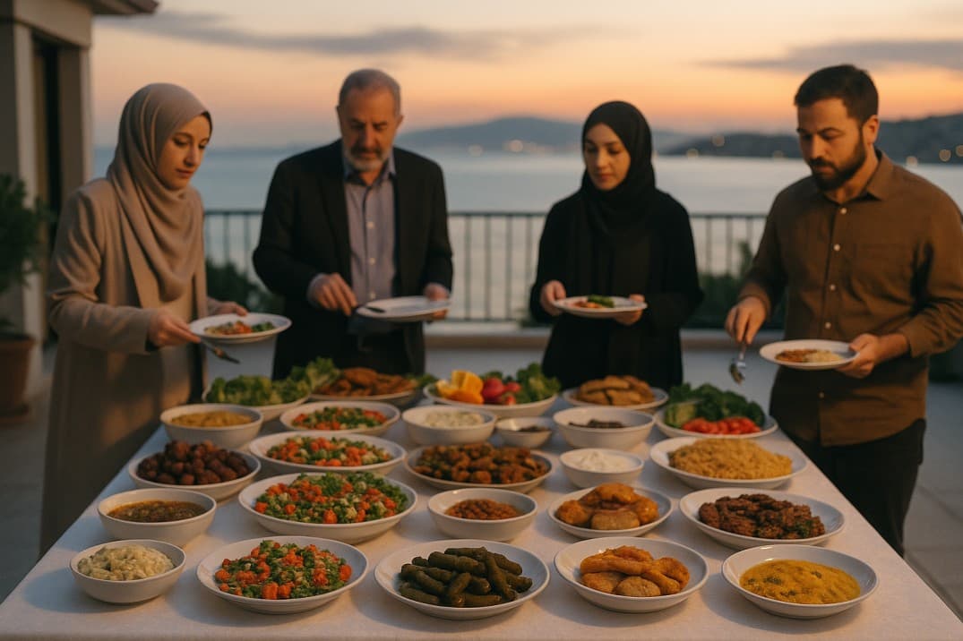 alkolsuz-otel-terasinda-helal-acik-bufe-aksam-yemegi